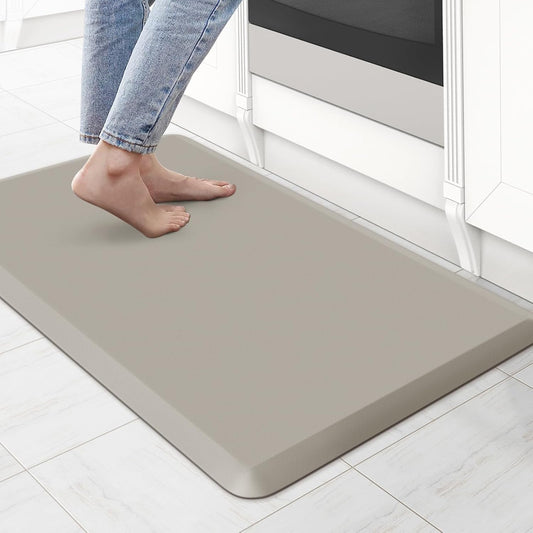 Astarin Kitchen Mat Cushioned Anti Fatigue Rug 17.3"x28" Waterproof Non Slip Standing Desk Mat Comfort Floor Mats for Kitchen House Sink